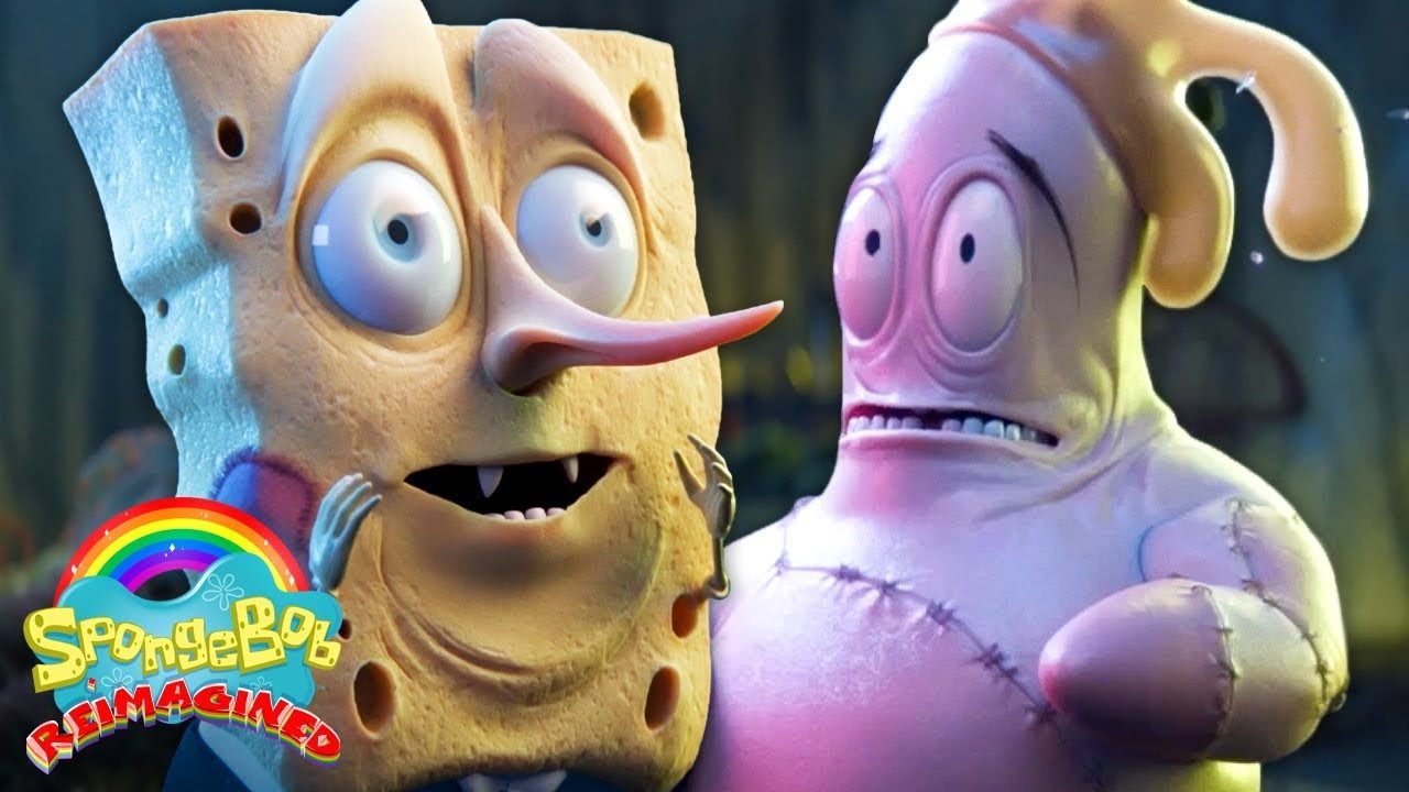 SpongeBob i Rishikuar backdrop