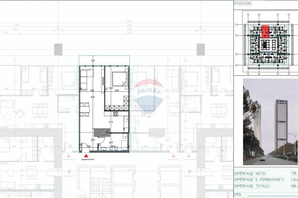 Appartamento 1+1 in vendita a oricon tower