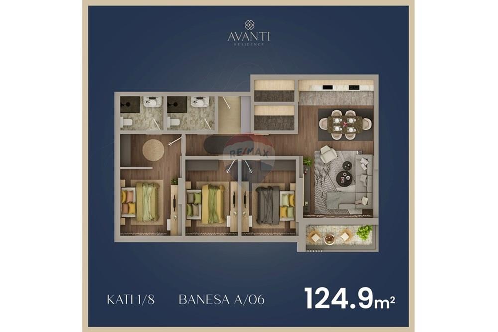 Apartamento à venda dardani, Prizren! O apartamento tem 124,9 m² e é de construção nova. (2)