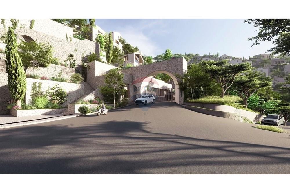 Shitet apartament 1+1 me pamje të lire nga deti tek folie village në jale. (2)