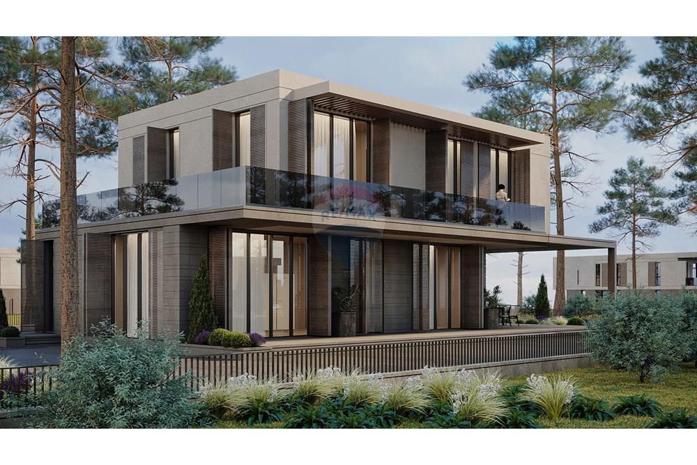 Villa ubicada en el complejo de lujo "Porto Lalzi", que está tomando su forma final.