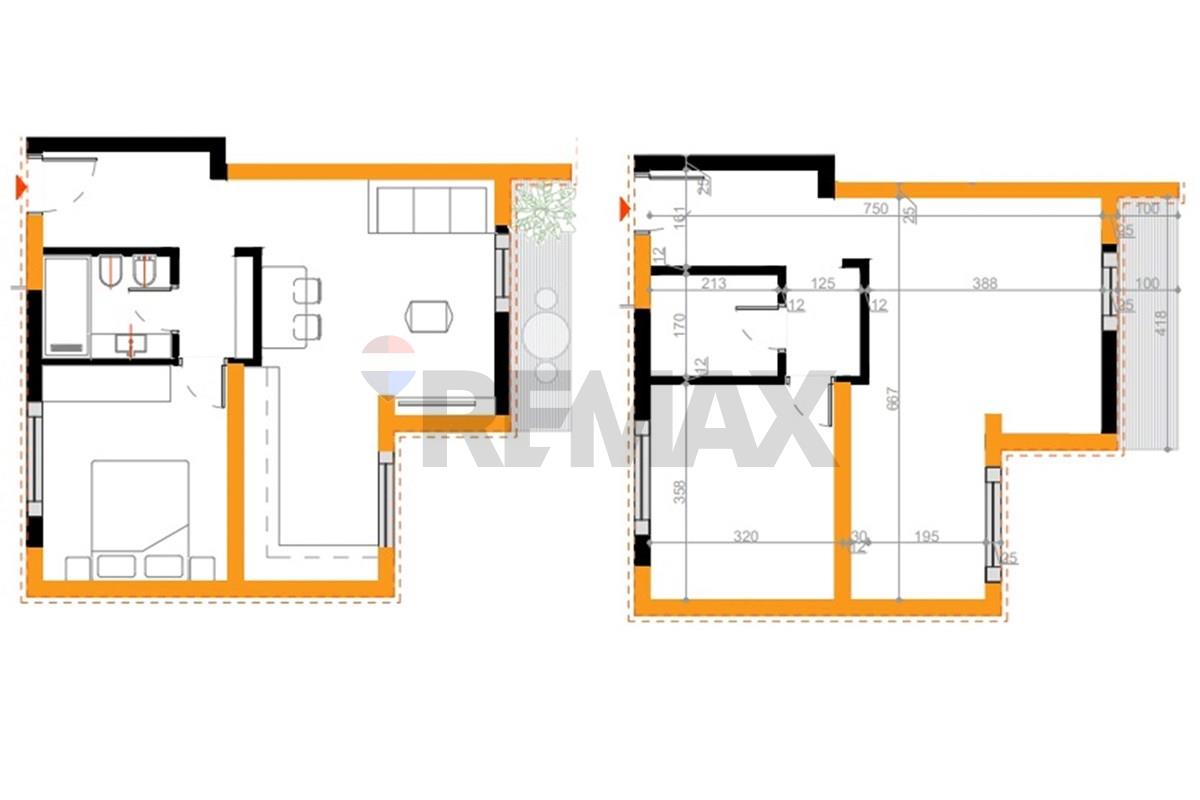 Appartement à vendre 1+1 au 3ème étage à gjiri i lalzit | 65,5 m² (3)