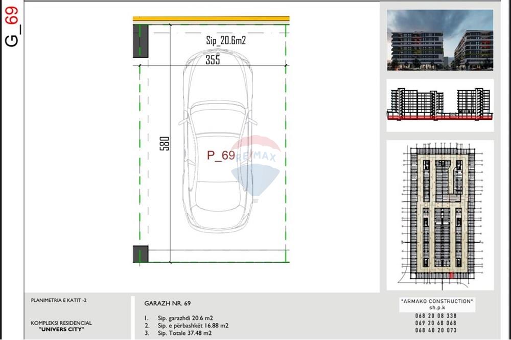 Parkplatz zum verkauf univers city