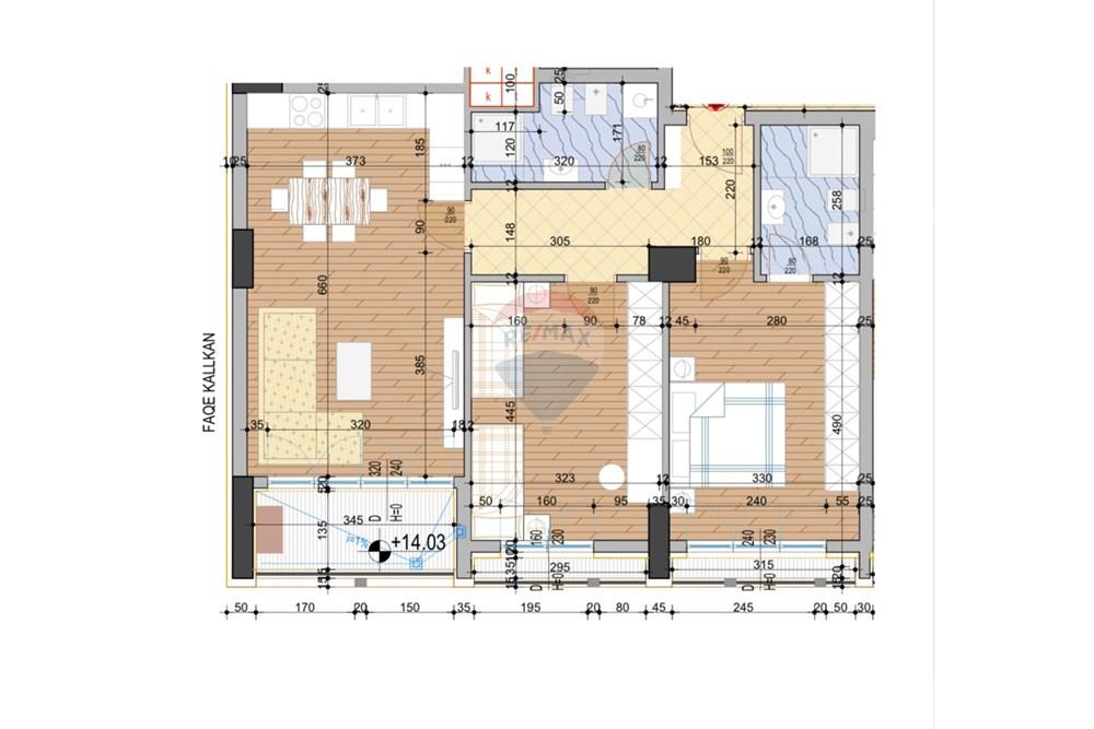 Apartment 2+1+2 for sale.