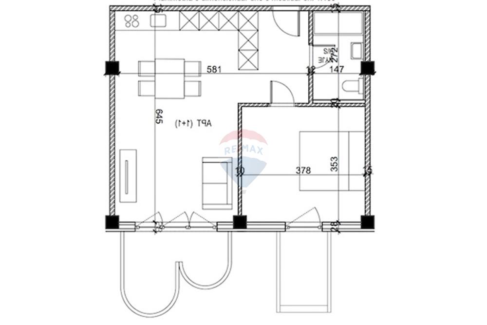 Apartamentos 1+1 en venta en shëngjin, a solo 40 metros del mar.
