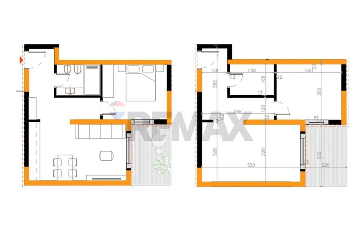 Appartement à vendre 1+1 au deuxième étage près de gjiri i lalzit | 63,4 m² (3)