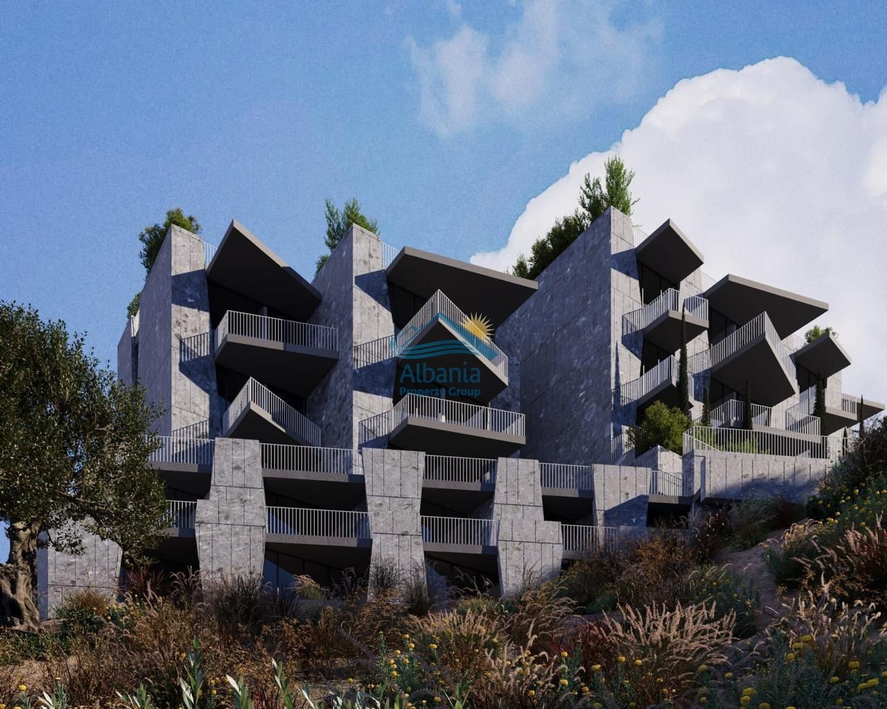 Sea view apartment for sale in vlore, rr.kanine Vlora