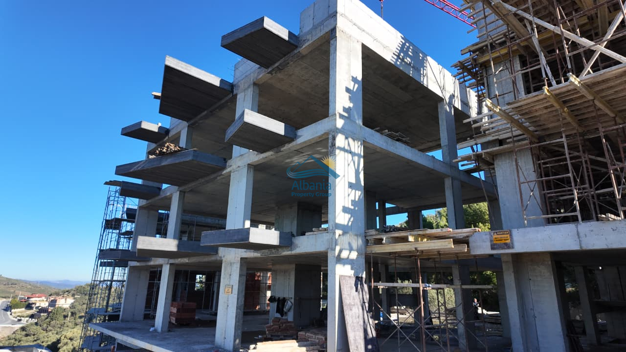Sea view apartment for sale in vlore, rr.kanine Vlora
