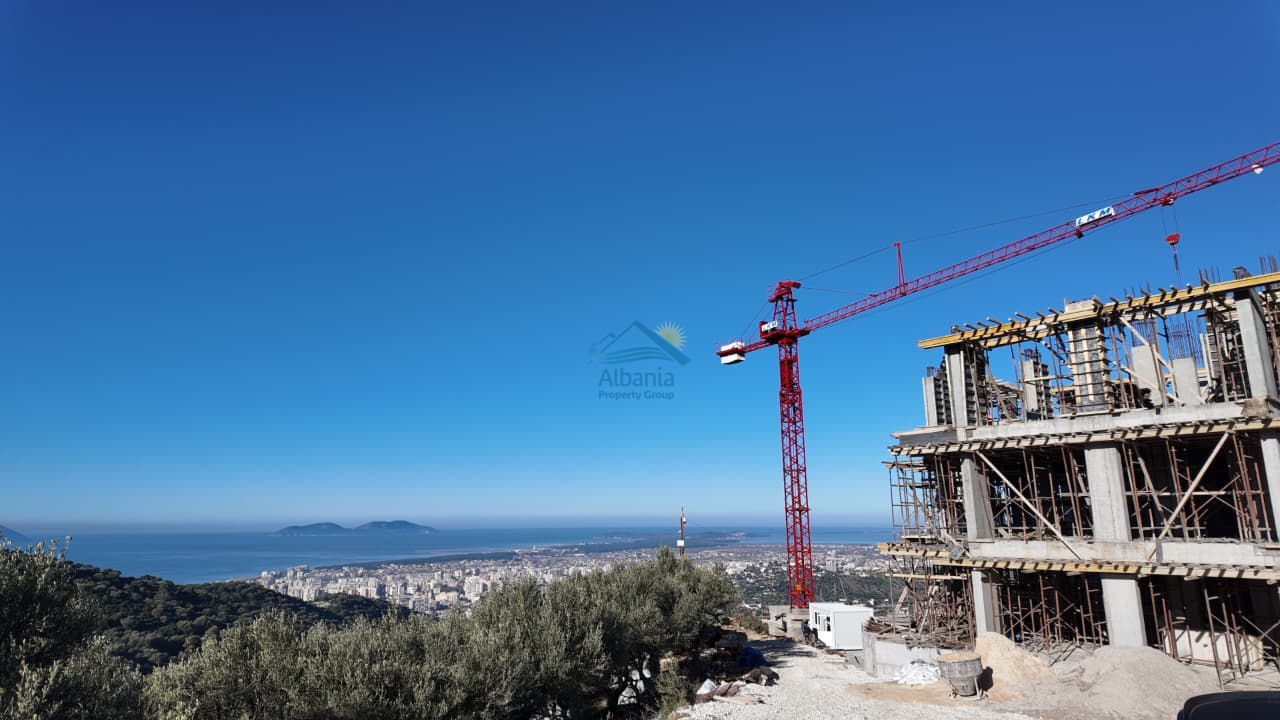 Sea view apartment for sale in vlore, rr.kanine Vlora