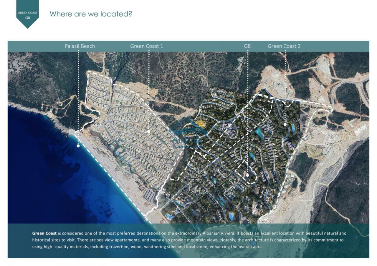Green coast village, dhermi 9425 dhermi