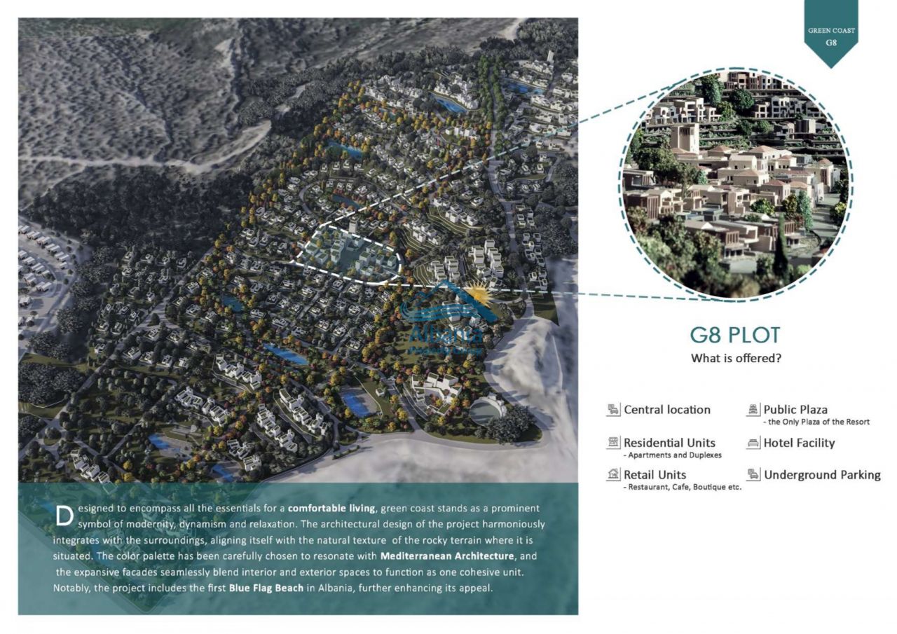 Green coast village, dhermi 9425 dhermi