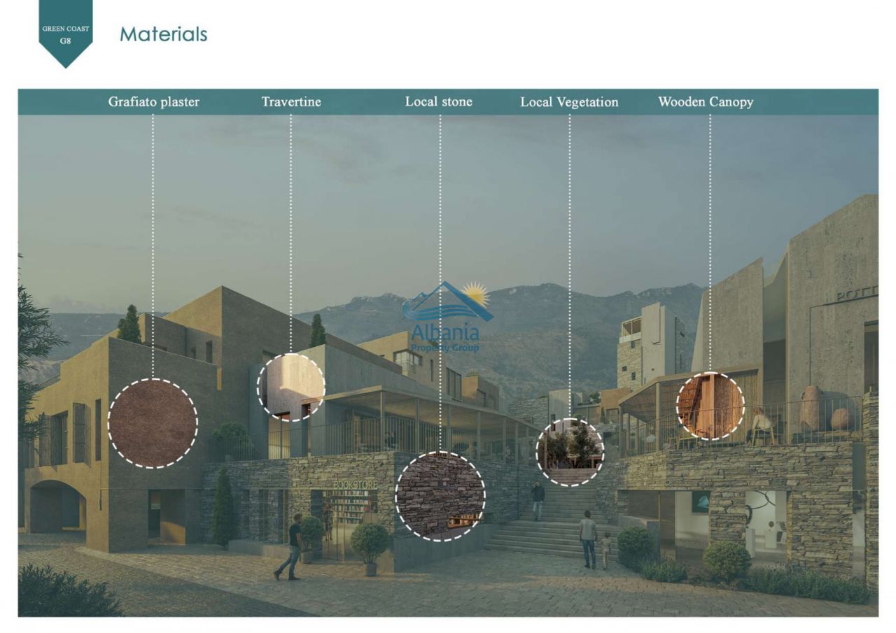Green coast village, dhermi 9425 dhermi