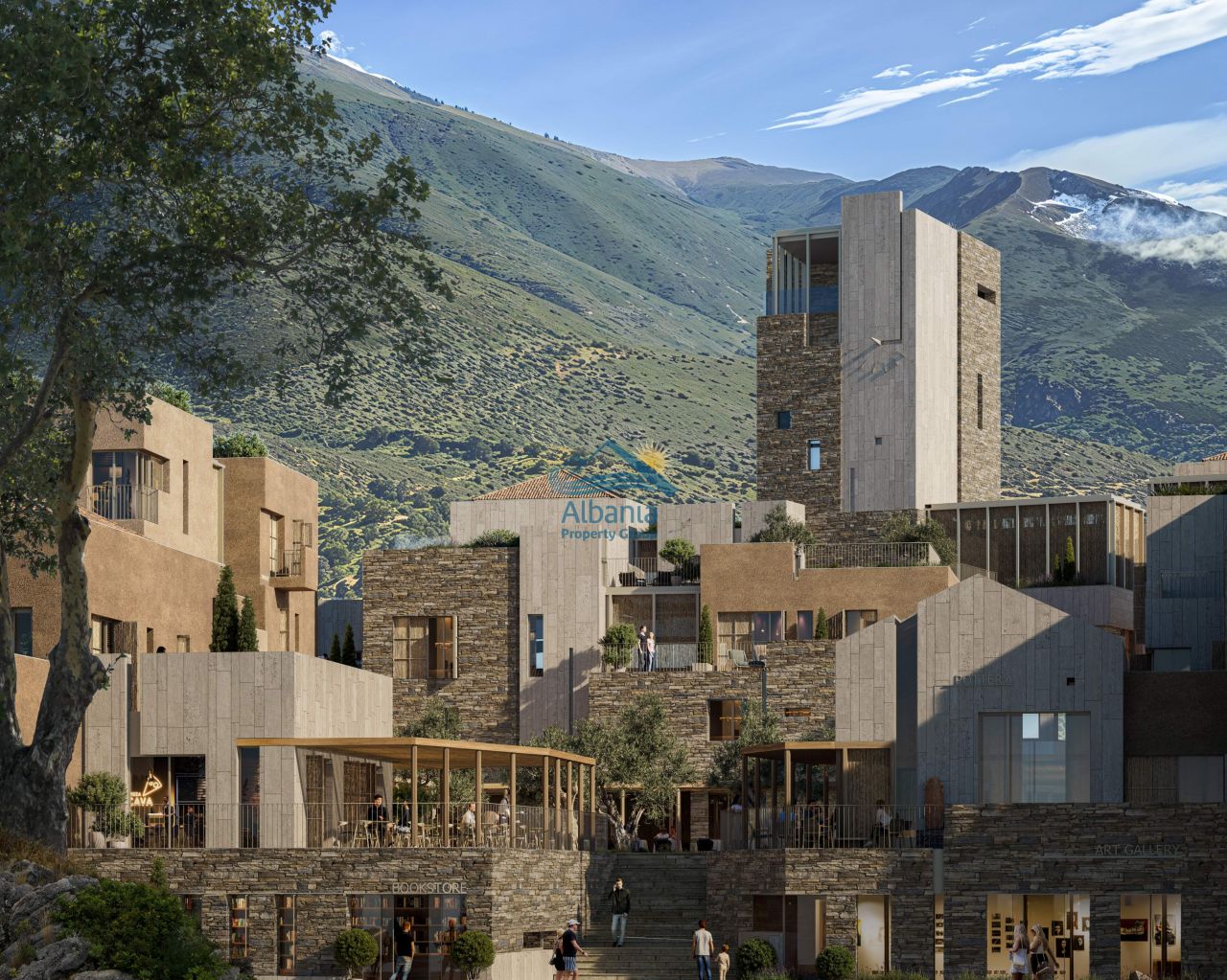 Green coast village, dhermi 9425 dhermi