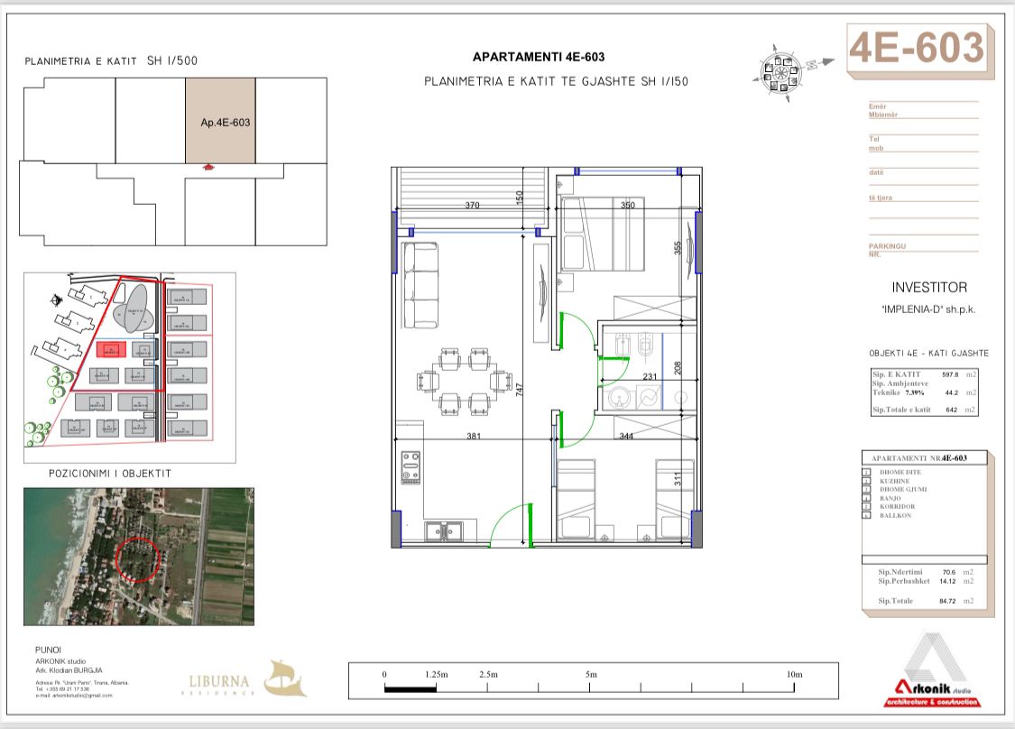 Appartamento in vendita a golem durres albania