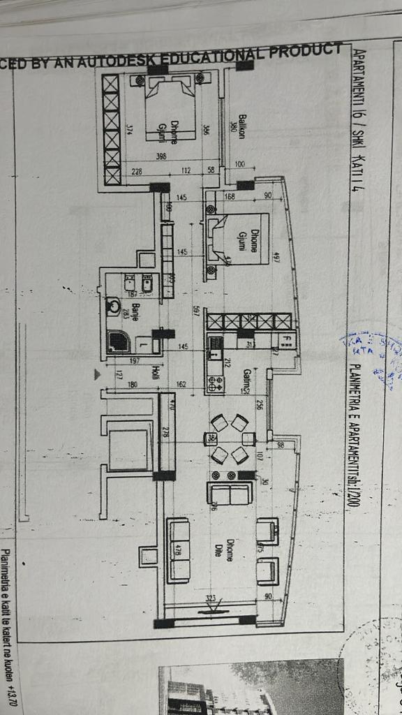 Vente | appartement 2 + 1 | rruga e kavajës | 320000 €