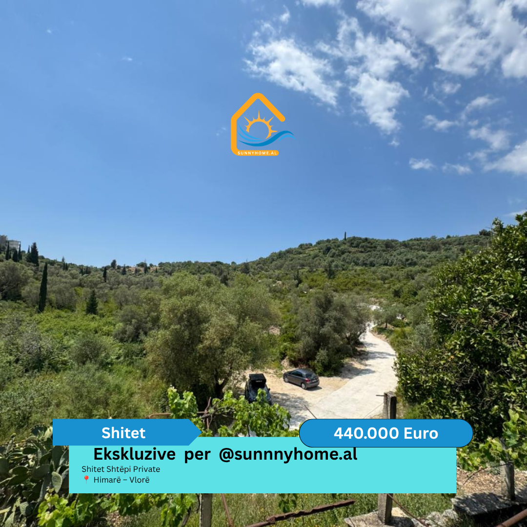 ‼️ exclusivo em Vlorë para sunnyhome.al ‼️ terreno à venda ullishte – 2000 m² himarë – Vlorë preço: 200.000 euros