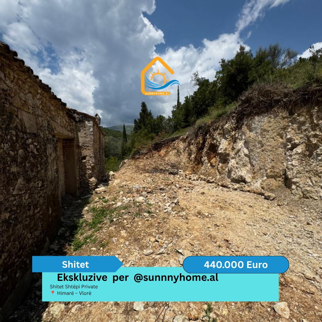 ‼️ exclusivo em Vlorë para sunnyhome.al ‼️ terreno à venda ullishte – 2000 m² himarë – Vlorë preço: 200.000 euros