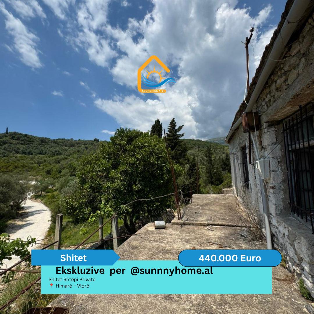 ‼️ exclusivo em Vlorë para sunnyhome.al ‼️ terreno à venda ullishte – 2000 m² himarë – Vlorë preço: 200.000 euros