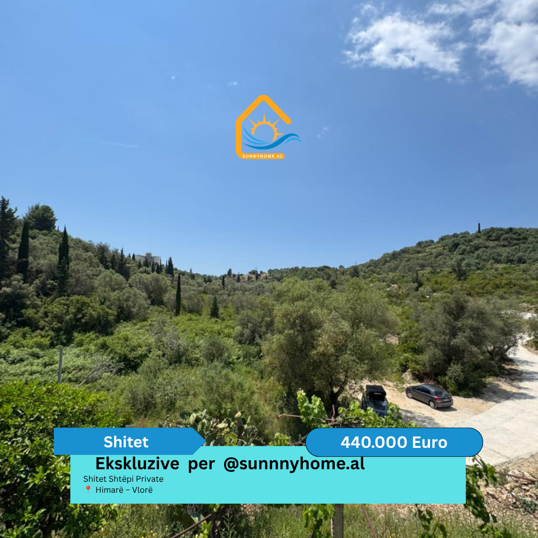 ‼️ exclusivo em Vlorë para sunnyhome.al ‼️ terreno à venda ullishte – 2000 m² himarë – Vlorë preço: 200.000 euros