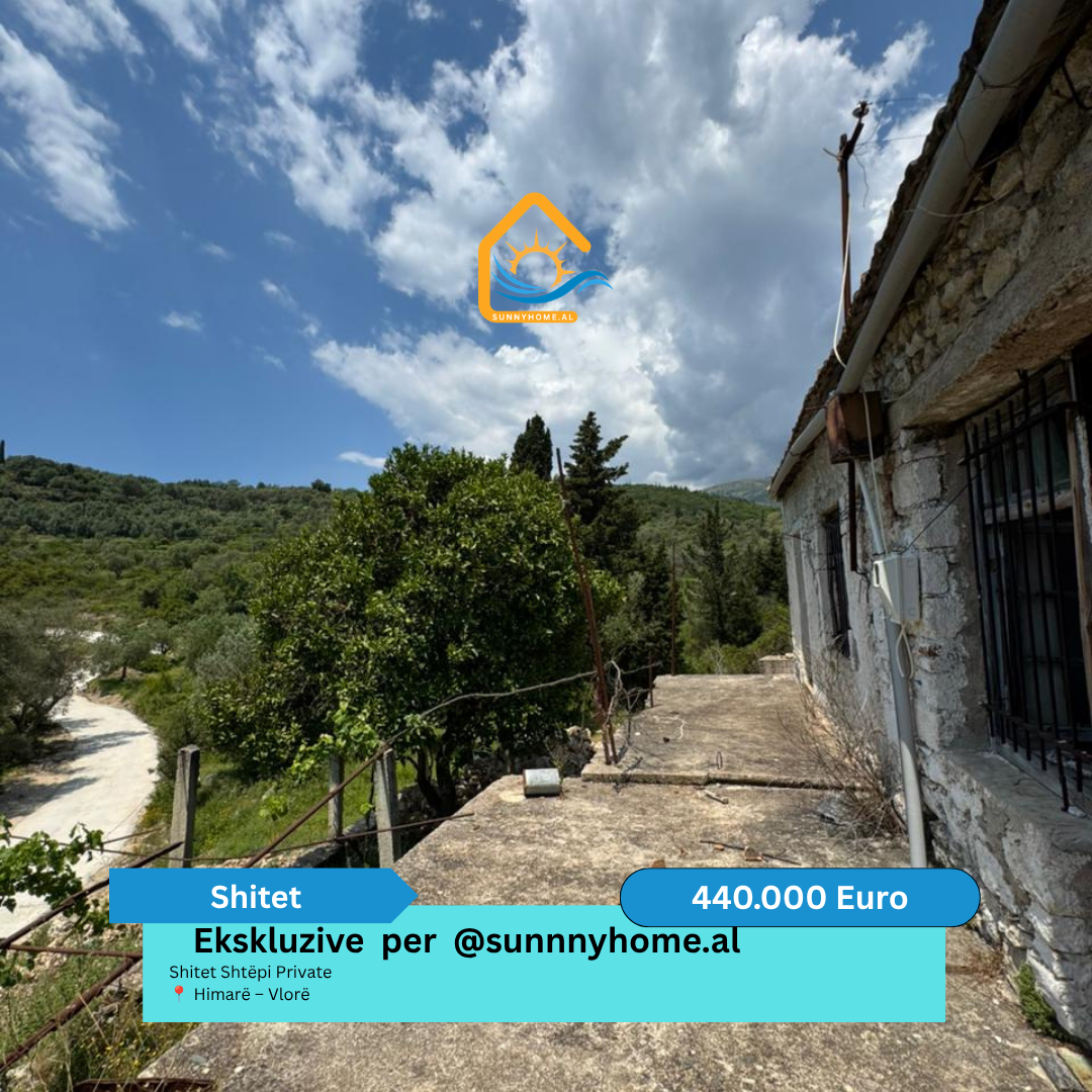 ‼️ exclusivo em Vlorë para sunnyhome.al ‼️ terreno à venda ullishte – 2000 m² himarë – Vlorë preço: 200.000 euros