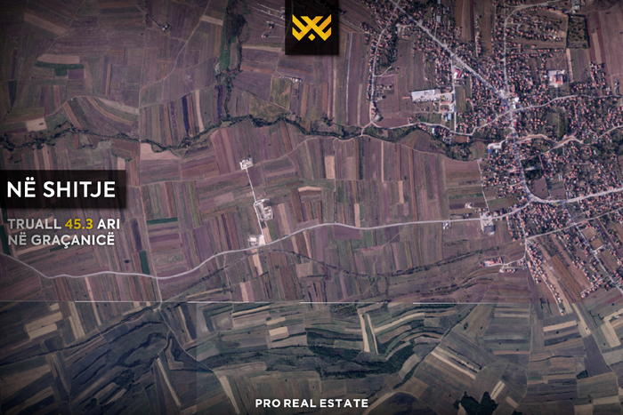 Terrain de 45,3 ari pour #vente à Graçanicë