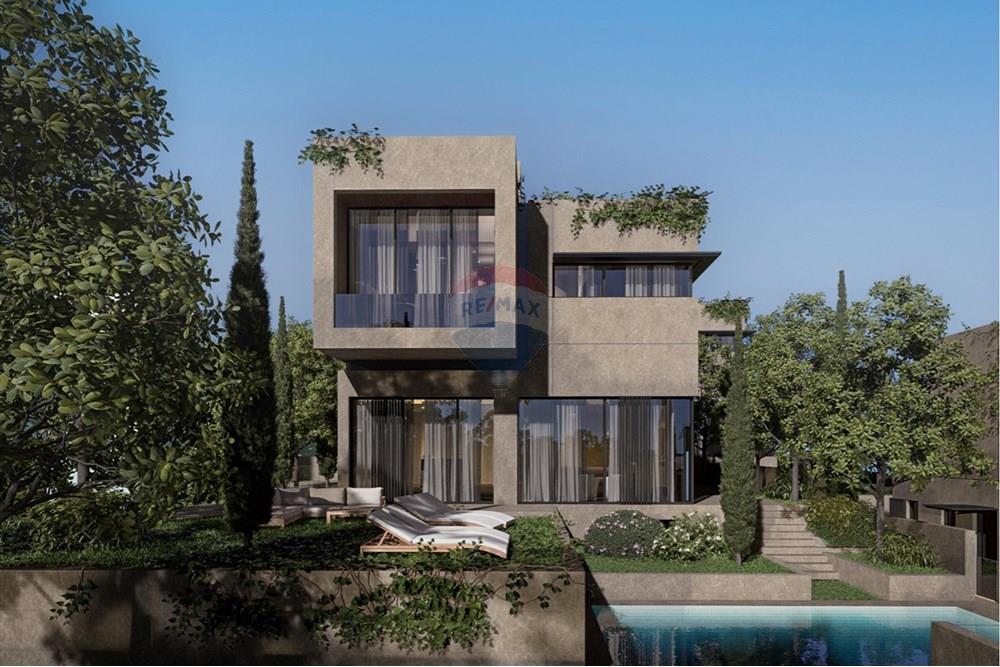 Villa única en venta con arquitectura moderna y construcción de calidad en top lake residence, farke