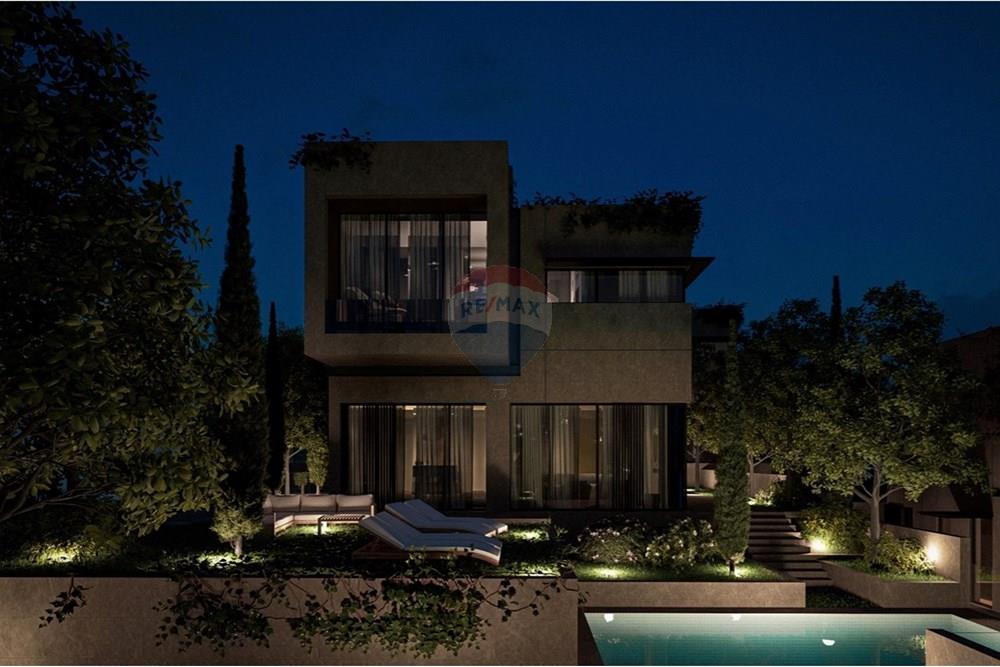 Villa única en venta con arquitectura moderna y construcción de calidad en top lake residence, farke