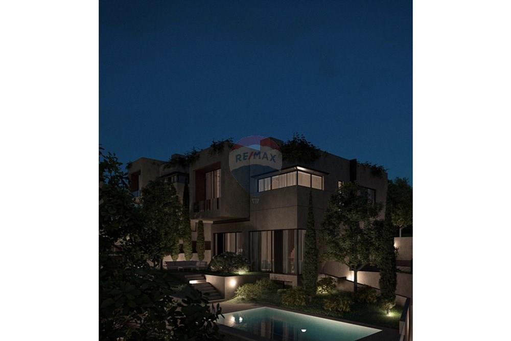 Villa única en venta con arquitectura moderna y construcción de calidad en top lake residence, farke