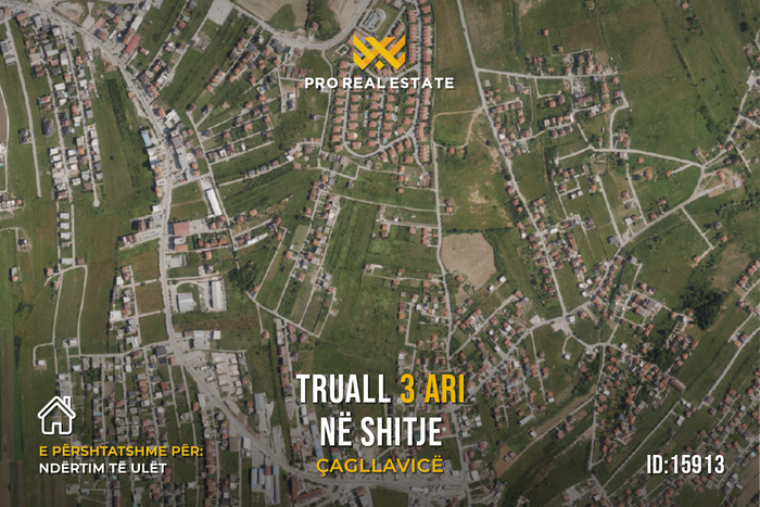 Terreno de 3 ari para #venta en Çagllavicë