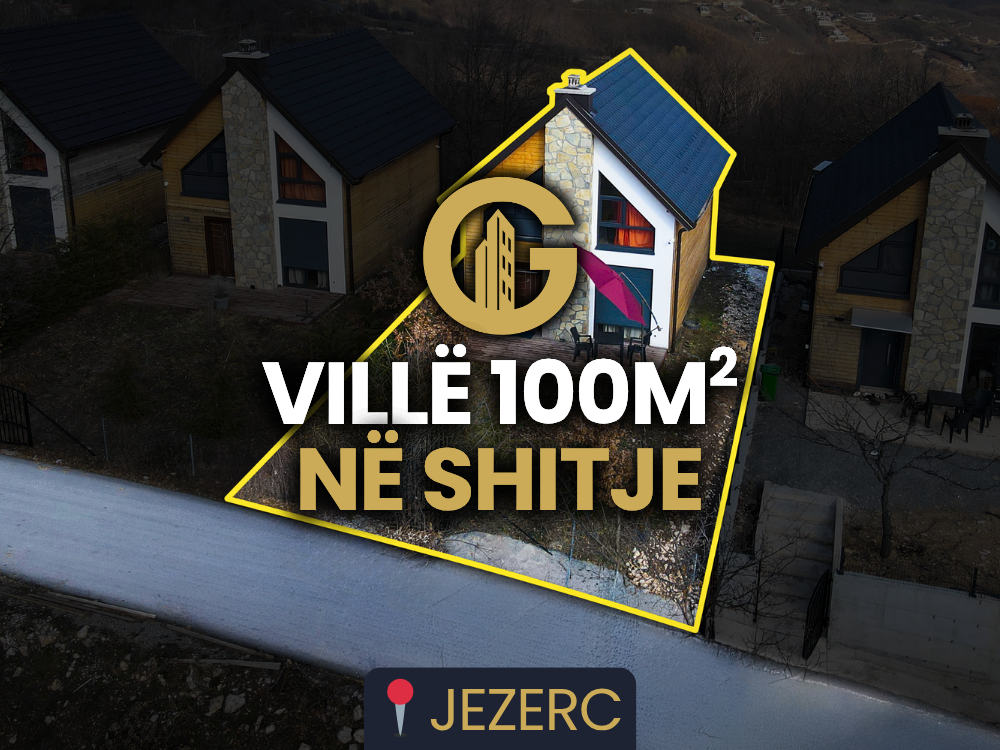 Villa 100m² zu verkaufen, jezerc