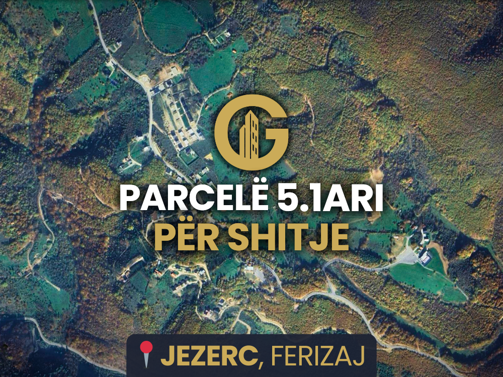 Parcel 5.1 ari in vendita a jezerc
