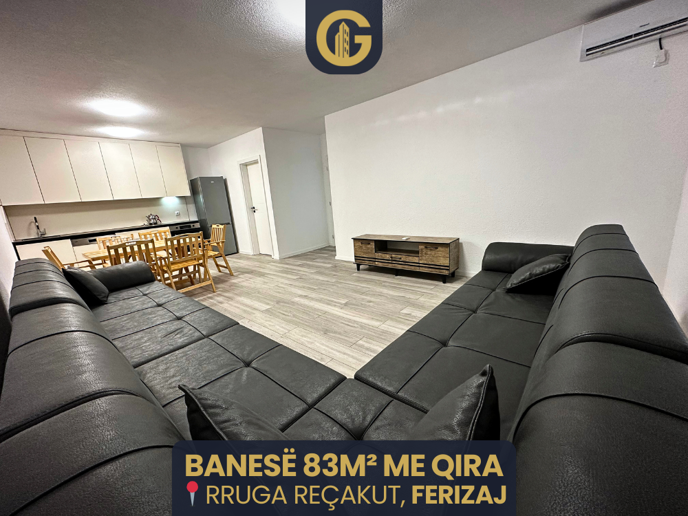 Apartamento de 83m² en alquiler, 5º piso, Ferizaj