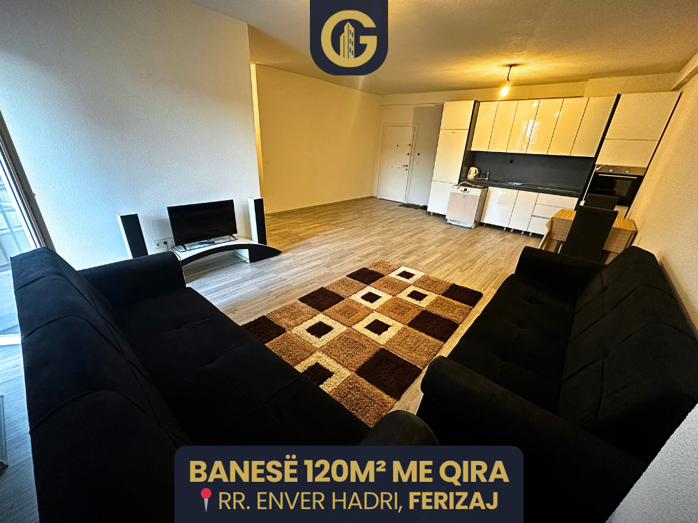 Appartement 120m² à louer, 6ème étage, Ferizaj