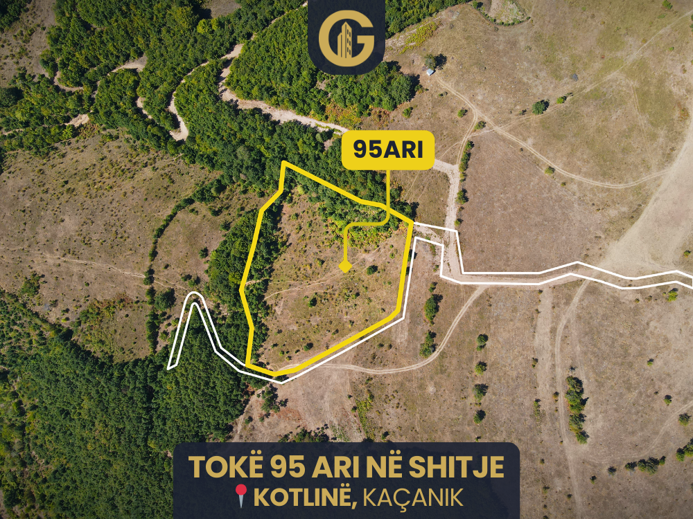Tokë 95 ari për shitje në kotlinë, kaçanik
