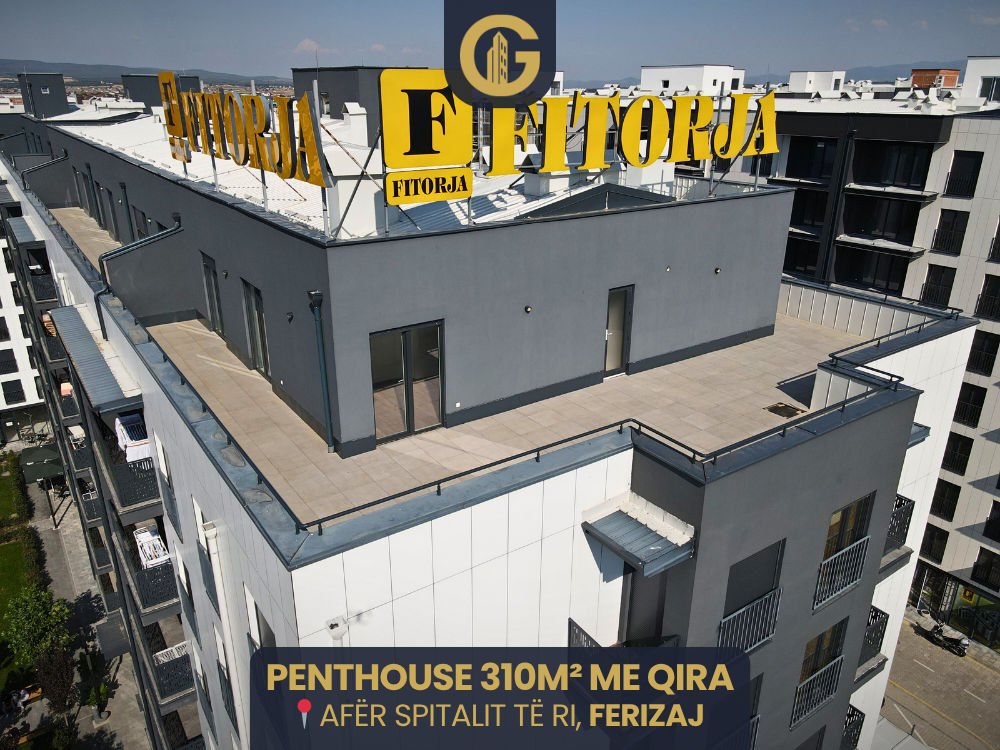 Penthouse 310m² à louer, Ferizaj