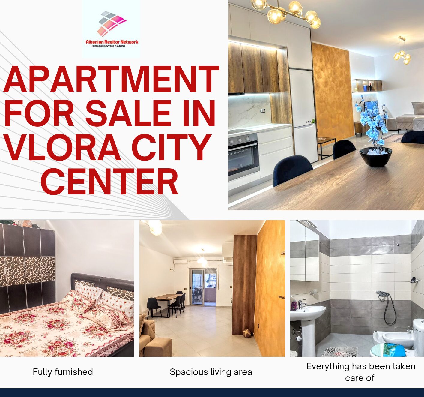 Wohnung zum verkauf im stadtzentrum von Vlora.