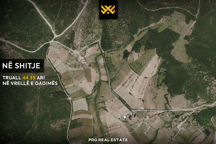 Terreno de 44,39 ari para #venda em vrellë e gadimës.