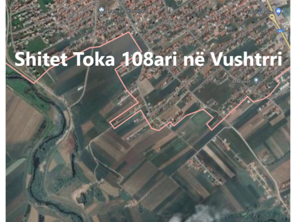 Terreno en venta 108ares en Vushtrri