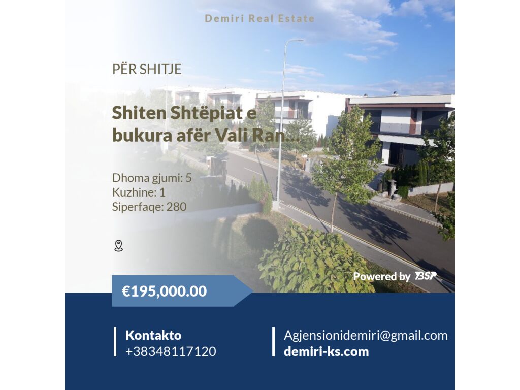 Shiten shtëpiat e bukura afer vali ranch në perlepnicë // Gjilan