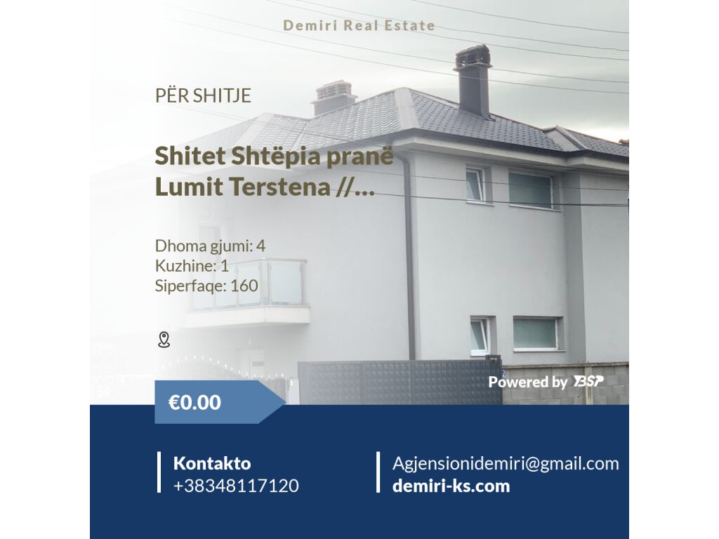 Casa en venta cerca del centro // Vushtrri