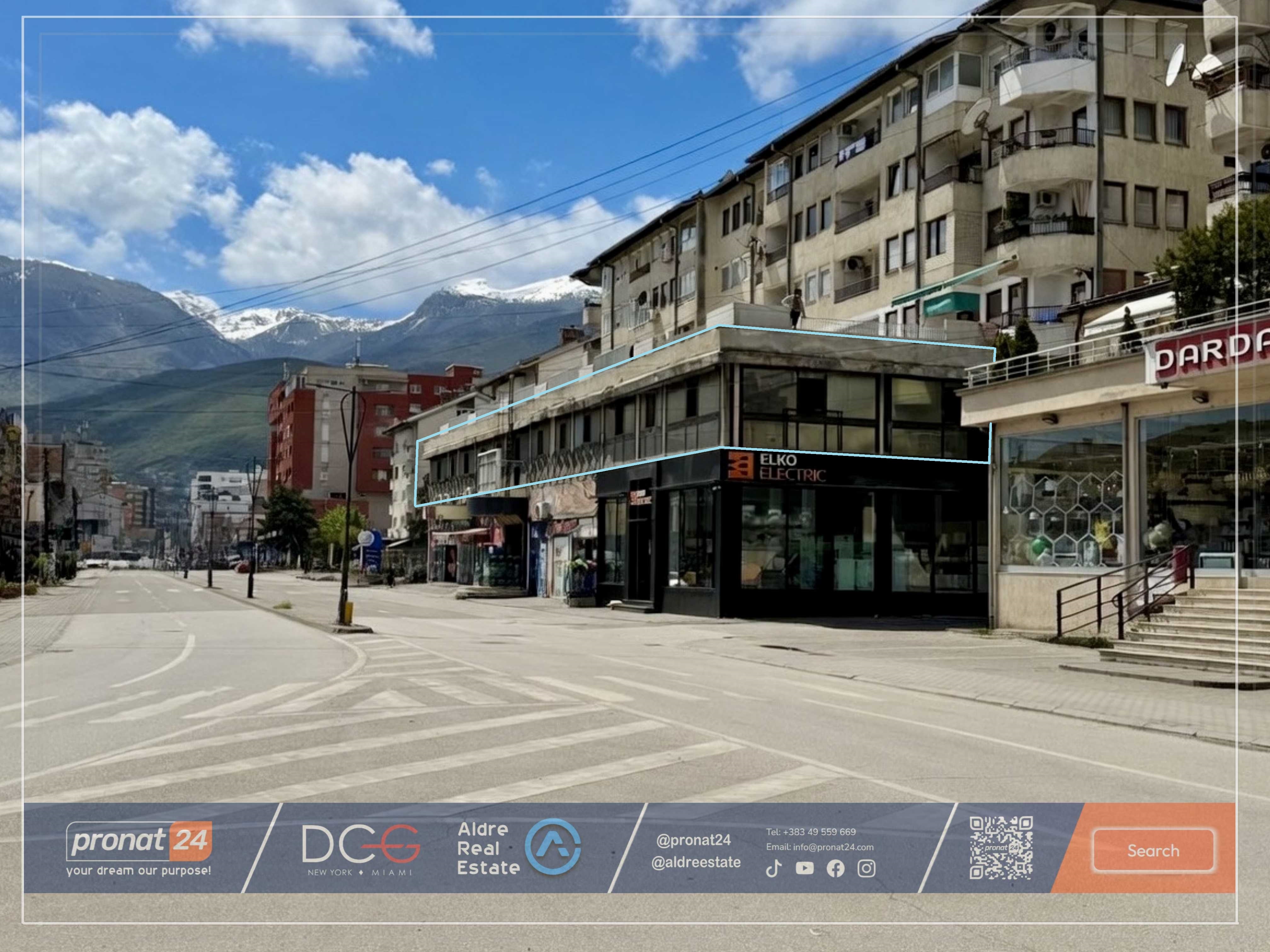 2,200 €, for rent rr. Adem jashari, Pejë, kosovo