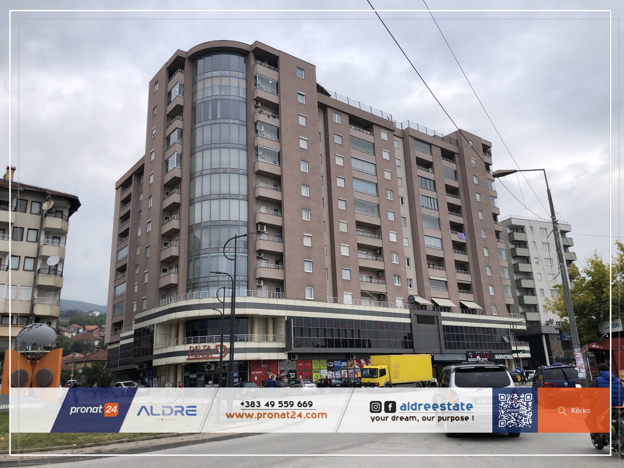 88,000 €, for sale delta 1, Pejë, kosovo