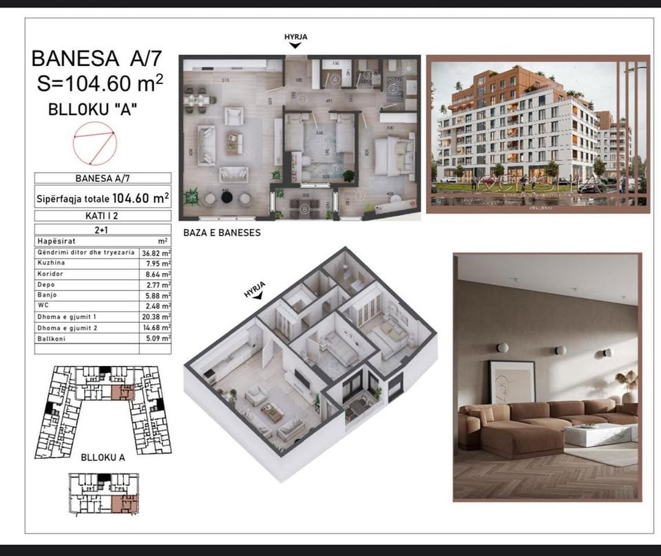Apartment for #sale in Prizren. (2)
