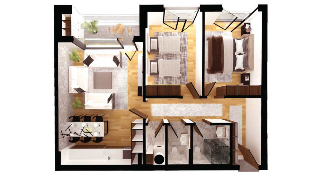 Apartamento en venta 84,75m² – Complejo elena/Pristina (3)