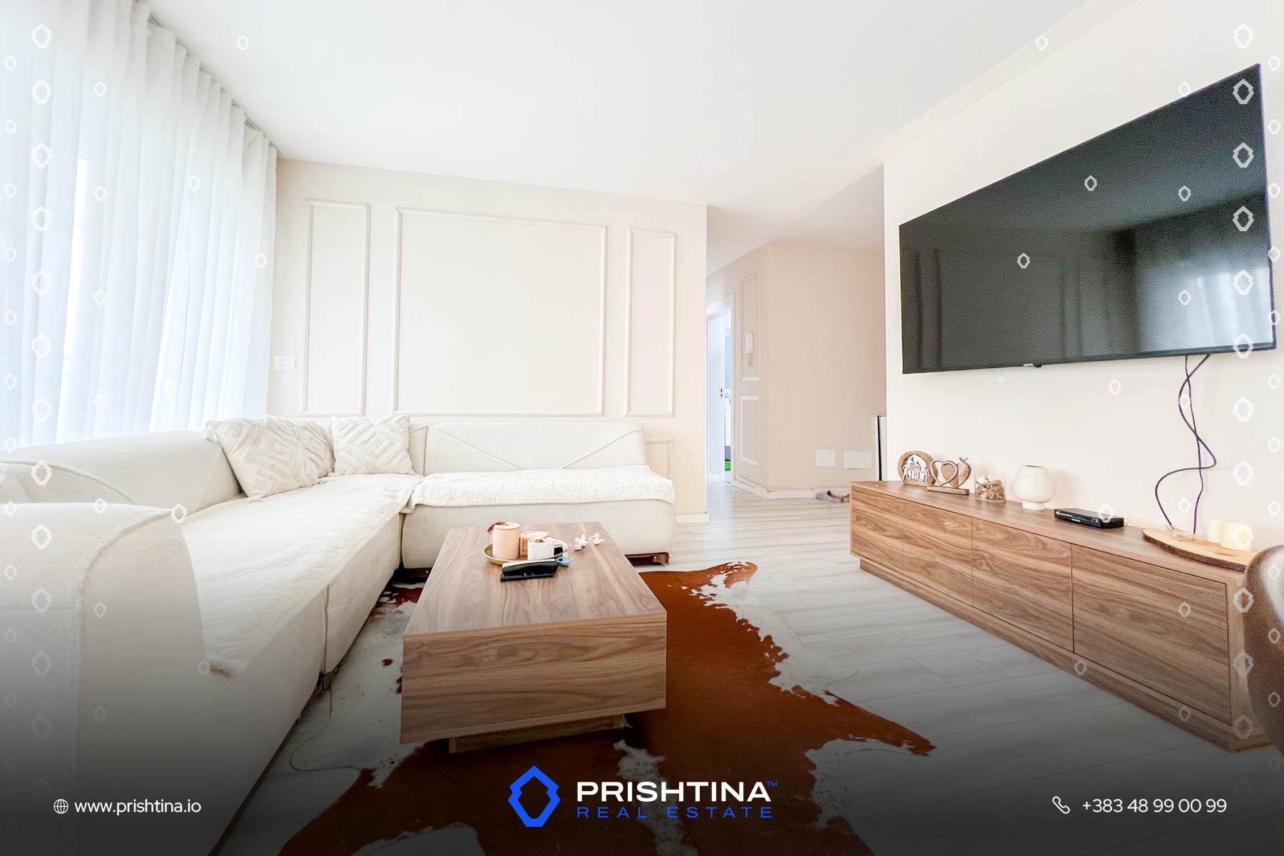 Ático en venta 101m² + 42m² terraza en Fushë Kosovë