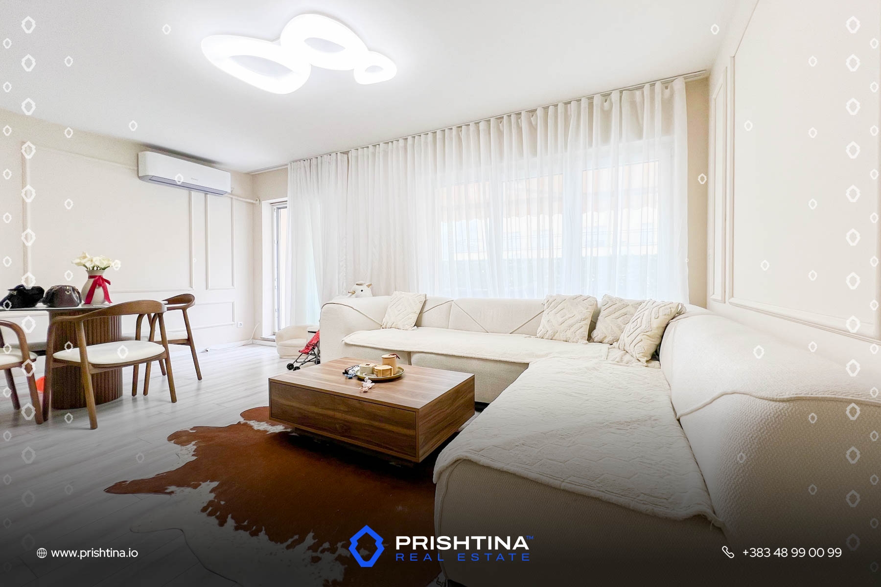 Ático en venta 101m² + 42m² terraza en Fushë Kosovë (2)