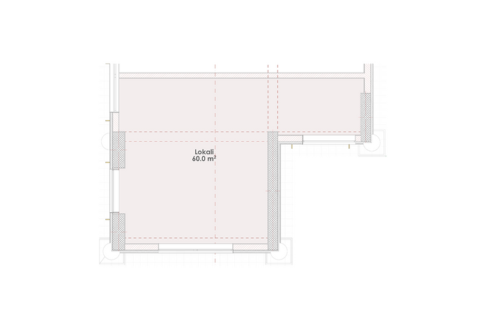 Local de 60m² en #venta en el barrio de muhaxherëve.