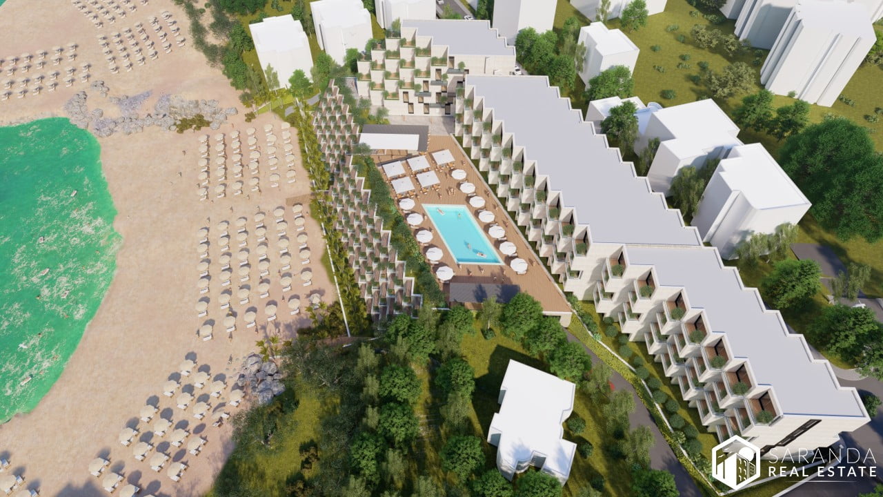 Apartamentos à beira-mar à venda em Saranda - ionian bay resort