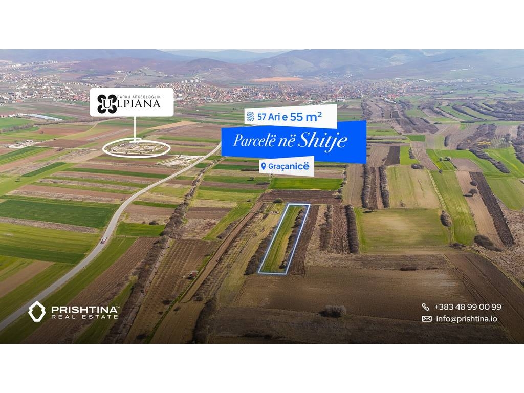 Terreno in vendita 55,72 ari a Graçanicë (4)
