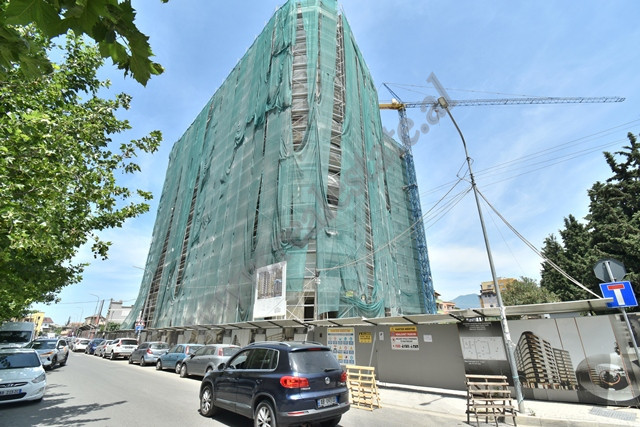 Einzimmerwohnung zum verkauf im don bosko-viertel in Tirana, albanien